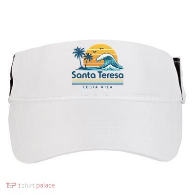 Santa Teresa Costa Rica Retro Wave Adult Drive Performance Visor