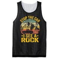 Stop The Car I See A Rock Collector Geology Funny Geologist Mesh Reversible Basketball Jersey Tank