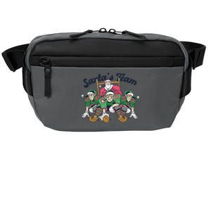 Santas Team Christmas Football Elf Team Crossbody Pack