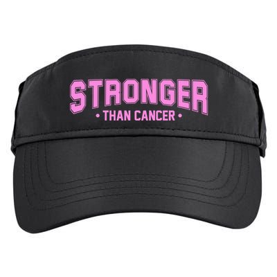 Stronger Than Cancer Breast Cancer Awareness Adult Drive Performance Visor