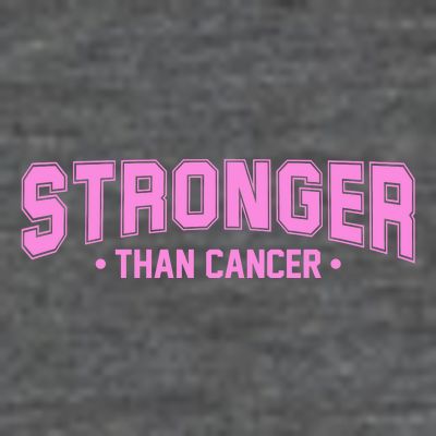 Stronger Than Cancer Breast Cancer Awareness T-Shirt