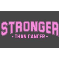 Stronger Than Cancer Breast Cancer Awareness Bumper Sticker