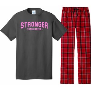 Stronger Than Cancer Breast Cancer Awareness Pajama Set