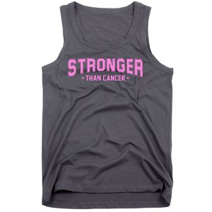 Stronger Than Cancer Breast Cancer Awareness Tank Top