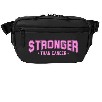 Stronger Than Cancer Breast Cancer Awareness Crossbody Pack