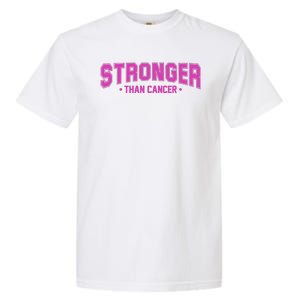 Stronger Than Cancer Breast Cancer Awareness Garment-Dyed Heavyweight T-Shirt