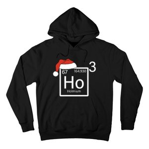 Science Teacher Christmas Ho Ho Ho Santa Hoodie