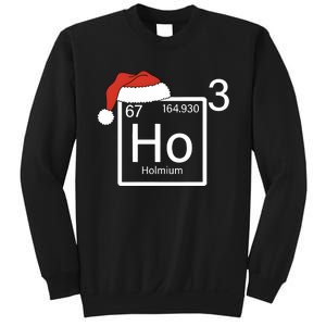 Science Teacher Christmas Ho Ho Ho Santa Sweatshirt