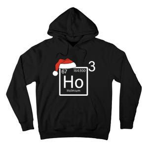 Science Teacher Christmas Ho Ho Ho Santa Tall Hoodie