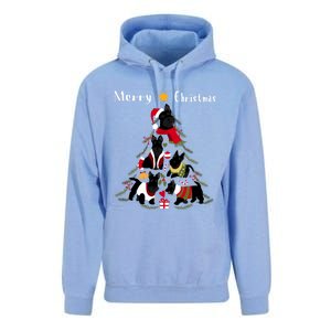 Scottish Terrier Christmas Tree Xmas Dog Lover Cool Gift Unisex Surf Hoodie