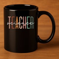 Science Teacher Chemist Physicist School Worker Appreciation 11oz C Handle Ceramic Mug