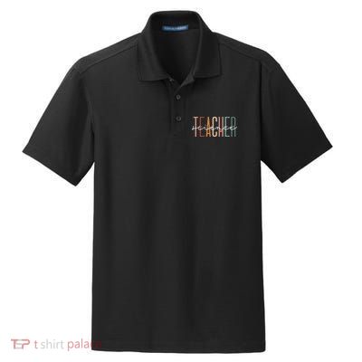 Science Teacher Chemist Physicist School Worker Appreciation Dry Zone Grid Polo