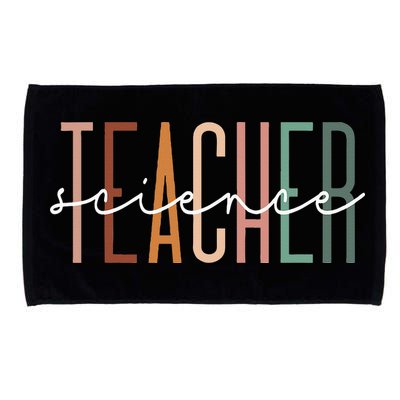 Science Teacher Chemist Physicist School Worker Appreciation Microfiber Hand Towel
