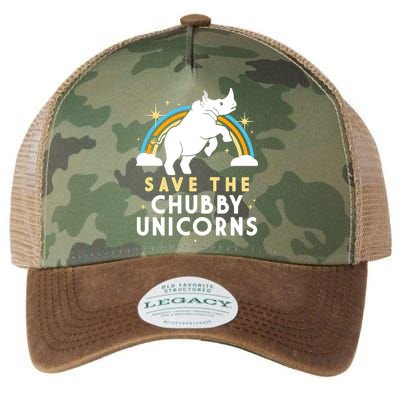 Save The Chubby Unicorns Legacy Tie Dye Trucker Hat