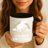 Save The Chubby Unicorns Mug