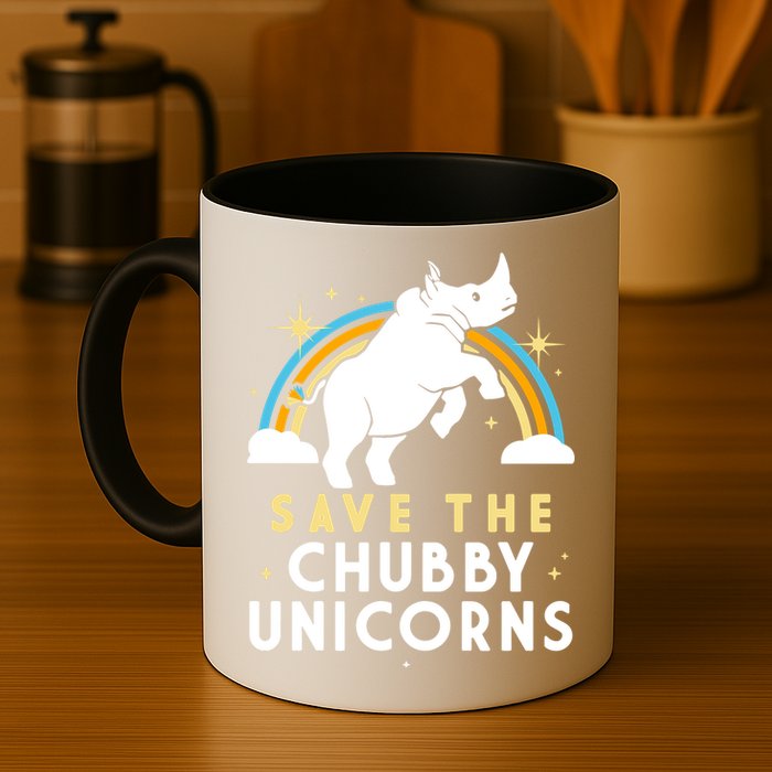Save The Chubby Unicorns Mug