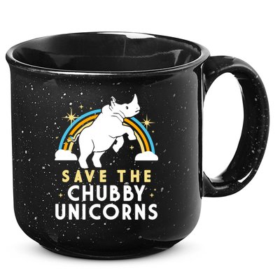 Save The Chubby Unicorns 15oz Campfire Ceramic Mug