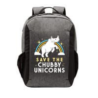 Save The Chubby Unicorns Vector Backpack