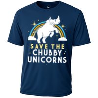Save The Chubby Unicorns Performance Shirt