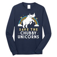 Save The Chubby Unicorns Long Sleeve Shirt