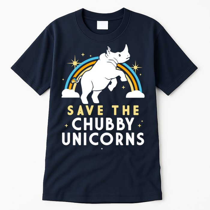 Save The Chubby Unicorns Tall T-Shirt