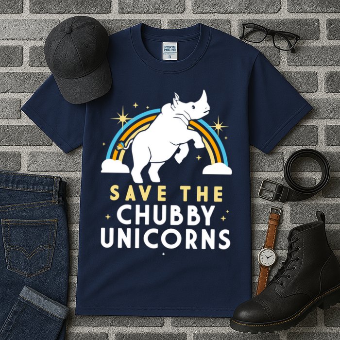 Save The Chubby Unicorns Tall T-Shirt
