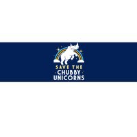 Save The Chubby Unicorns Bumper Sticker