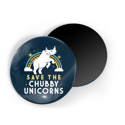 Save The Chubby Unicorns Magnet