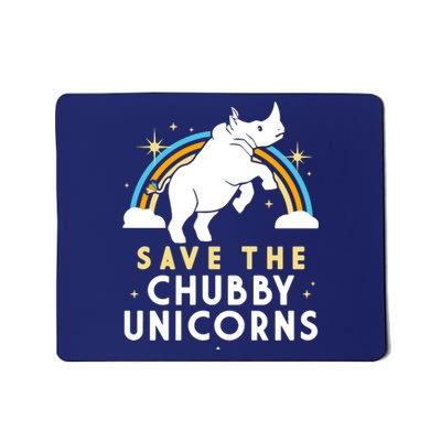 Save The Chubby Unicorns Mousepad