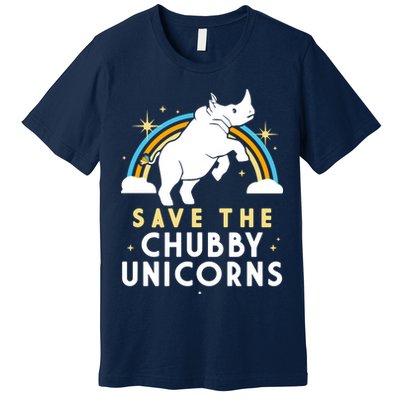 Save The Chubby Unicorns Premium T-Shirt