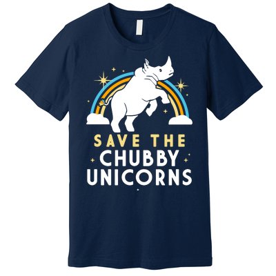 Save The Chubby Unicorns Premium T-Shirt