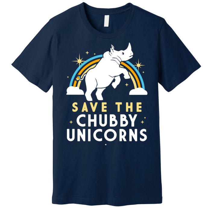 Save The Chubby Unicorns Premium T-Shirt