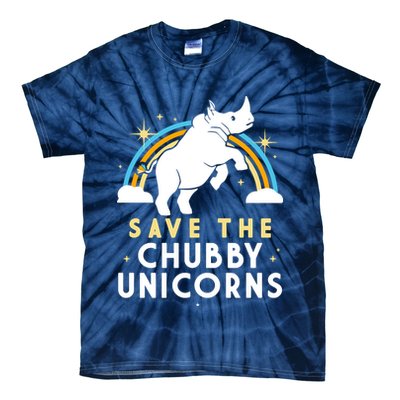 Save The Chubby Unicorns Tie-Dye T-Shirt