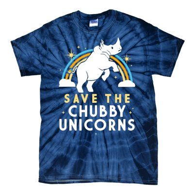 Save The Chubby Unicorns Tie-Dye T-Shirt