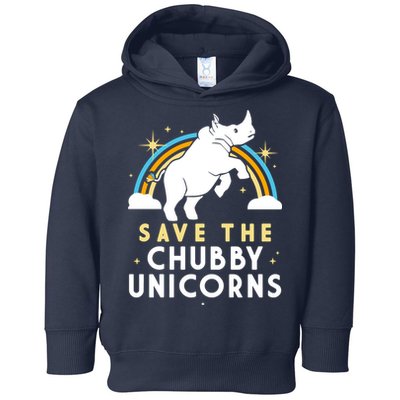 Save The Chubby Unicorns Toddler Hoodie
