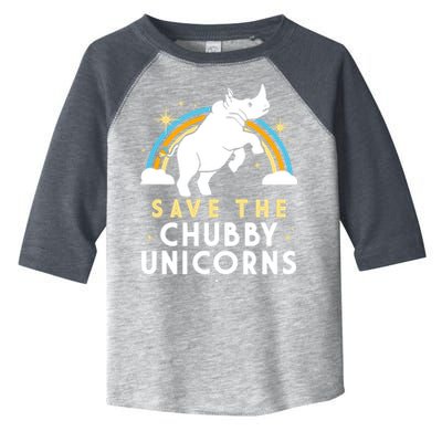 Save The Chubby Unicorns Toddler Fine Jersey T-Shirt
