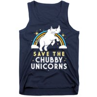 Save The Chubby Unicorns Tank Top