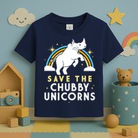 Save The Chubby Unicorns Toddler T-Shirt