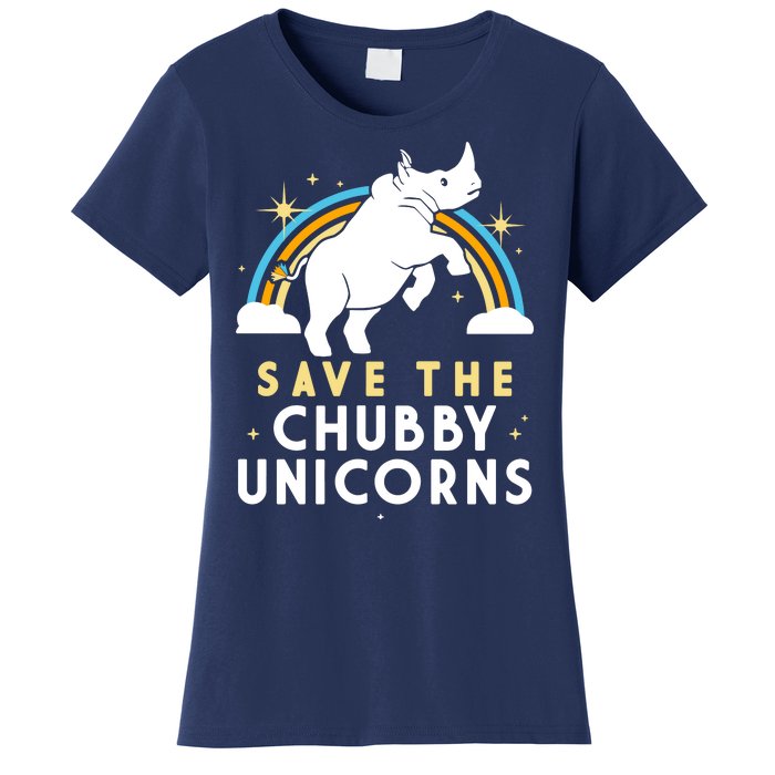 Save The Chubby Unicorns Women's T-Shirt