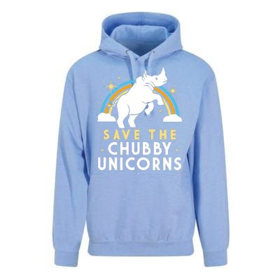 Save The Chubby Unicorns Unisex Surf Hoodie