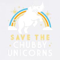 Save The Chubby Unicorns Garment-Dyed Sweatshirt