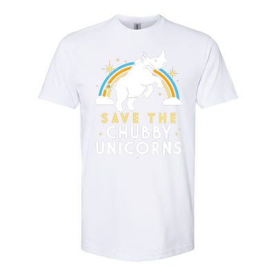 Save The Chubby Unicorns Softstyle® CVC T-Shirt