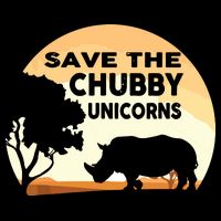Save The Chubby Unicorns Fat Rhino Funny City Backpack