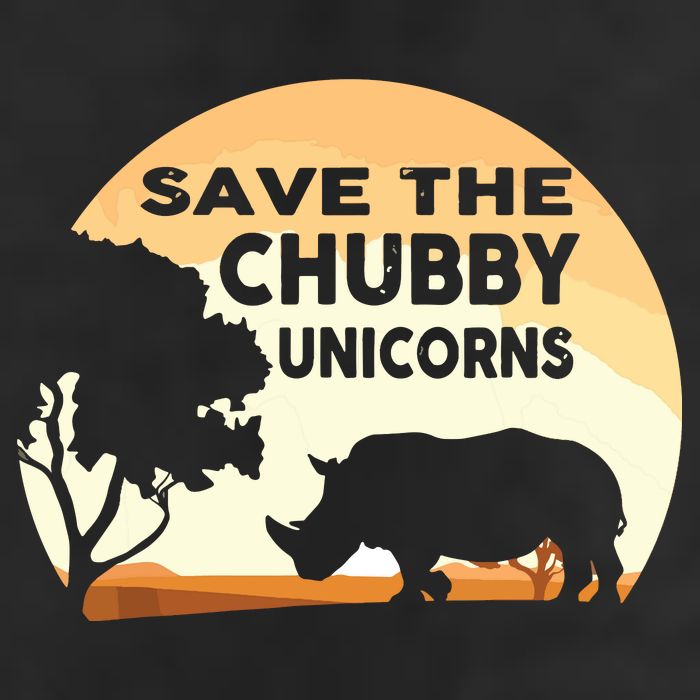 Save The Chubby Unicorns Fat Rhino Funny Tumbler