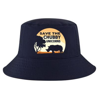 Save The Chubby Unicorns Fat Rhino Funny Cool Comfort Performance Bucket Hat