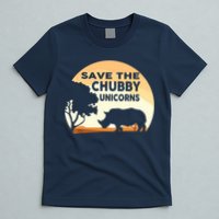 Save The Chubby Unicorns Fat Rhino Funny T-Shirt