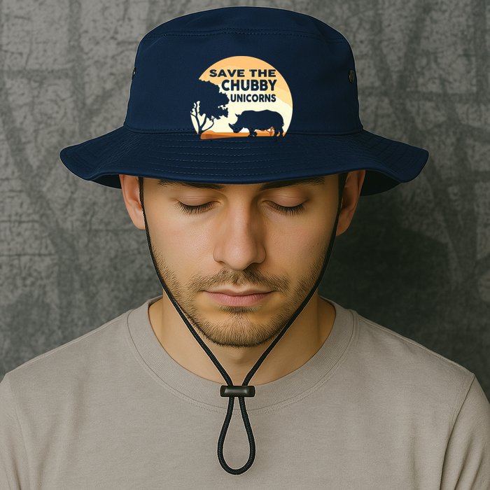Save The Chubby Unicorns Fat Rhino Funny Bucket Hat