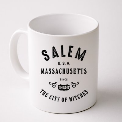 Salem The City Of Witches Massachusetts Vintage Gift Coffee Mug