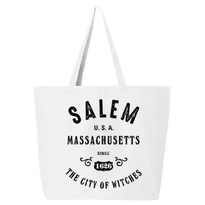 Salem The City Of Witches Massachusetts Vintage Gift 25L Jumbo Tote