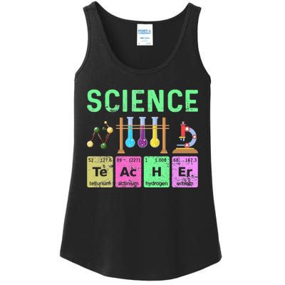 Science Teacher Chemist Physicist Vintage Ladies Essential Tank